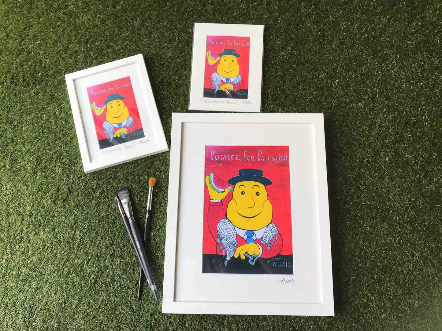 Potatoes for Palestine, Potatoes for Peace!