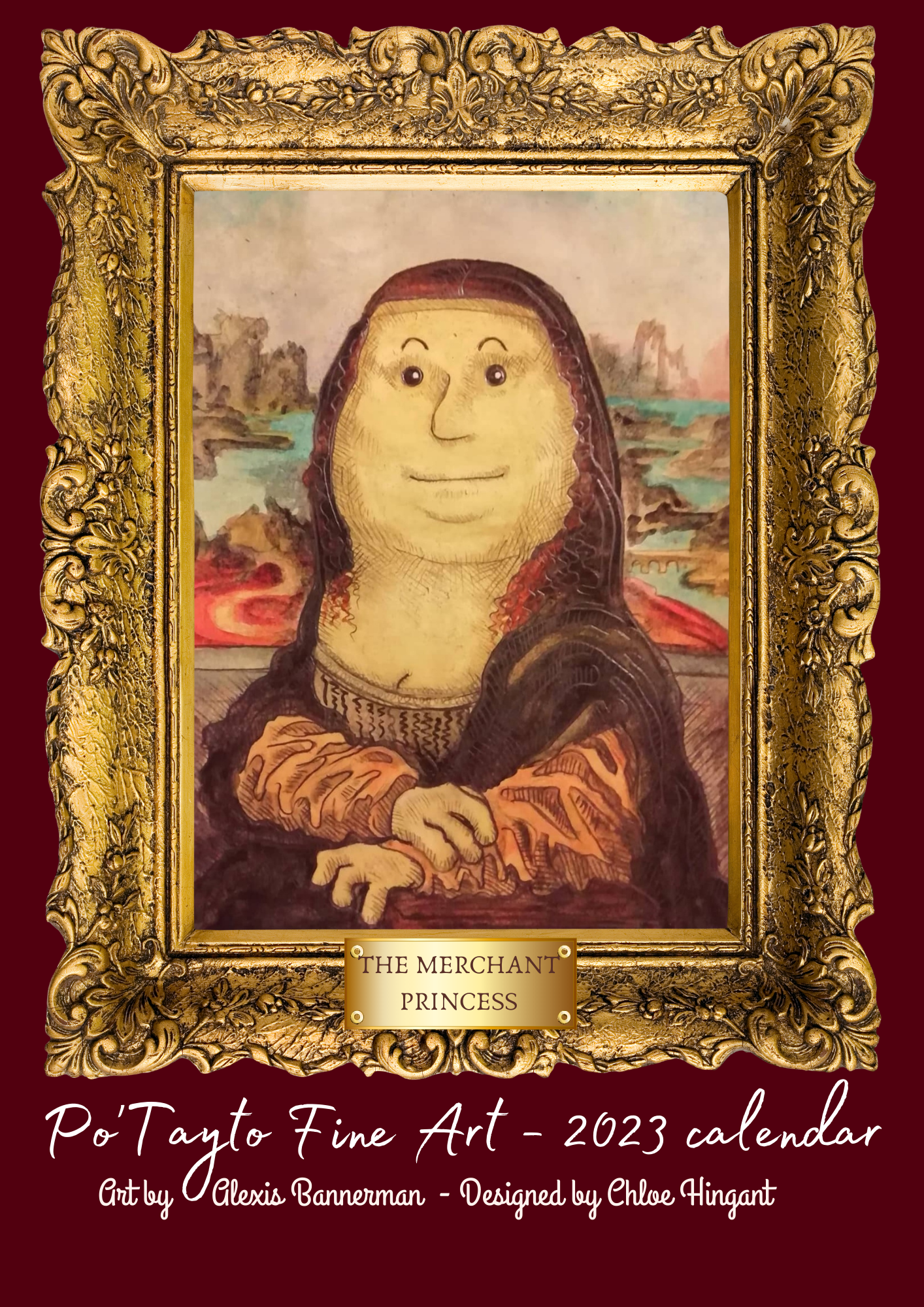 Potato Fine Art 2024 Calendar