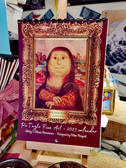 Po'Tayto Fine Art 2023 Calendar